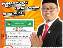 Achmad Fatoni Dikenal Legislator Yang Peduli Lingkungan