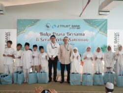 J Trust Bank dan BMM Gelar Buka Puasa dan Santunan untuk Anak Yatim Dhuafa