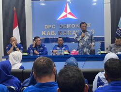 Kang Anton Minta  Kantor Baru Demokrat Karawang Jadi Markas Aspirasi Rakyat