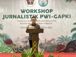 PWI dan GAPKI Gelar Workshop di Yogyakarta, Komitmen Bersama Kawal Industri Sawit Nasional